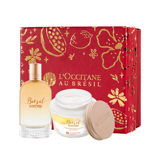 Presente Brésil Aconchego: Creme Corporal e Deo Colônia